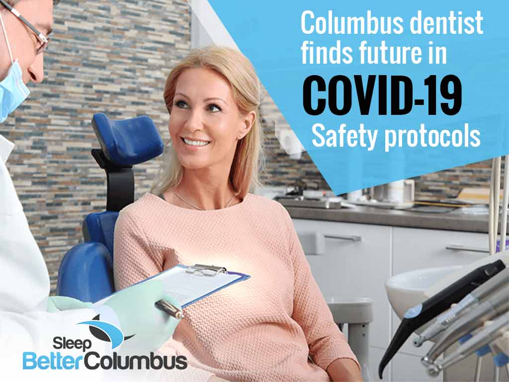 Dr. Mark Levy talks about Covid-19 safety protocols at Sleep Better Columbus