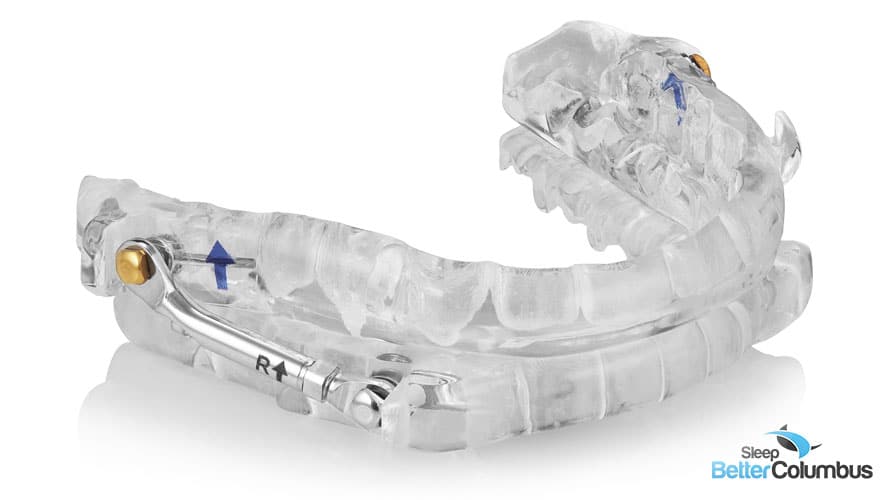 Oral device that us used to treat sleep apnea